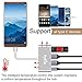 USB C Hub Aluminum Adapter - ikling ik1611S (2017 New Design) Ultra Slim Portable USB C to USB A USB C Power Adapter for MacBook, MacBook Pro 2016, Lenovo, Asus, Google Pixel, USB Type C Device Owner