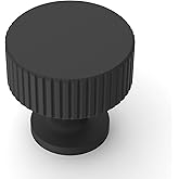 Asidrama 10 Pack Matte Black Kitchen Cabinet Knobs Drawer Cabinet Hardware Zinc Knobs for Dresser Drawers