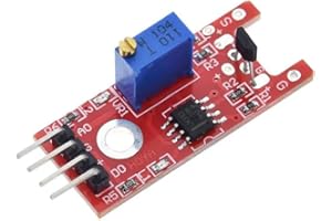 2pcs KY-024 Linear Magnetic Hall Sensor Board Switch Speed Counting Hall Sensors Module for Arduino and Raspberry Pi