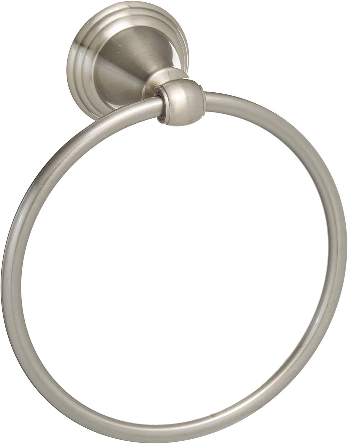 Delta Faucet 79646-BN Windemere Towel Ring, Satin Nickel - Delta Windemere Brushed Nickel - 