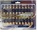GLS Audio Locking Series Generation 4 Gold Connector Banana Plugs Banana Clips - 20 Pack (10 Red & 10 Black)