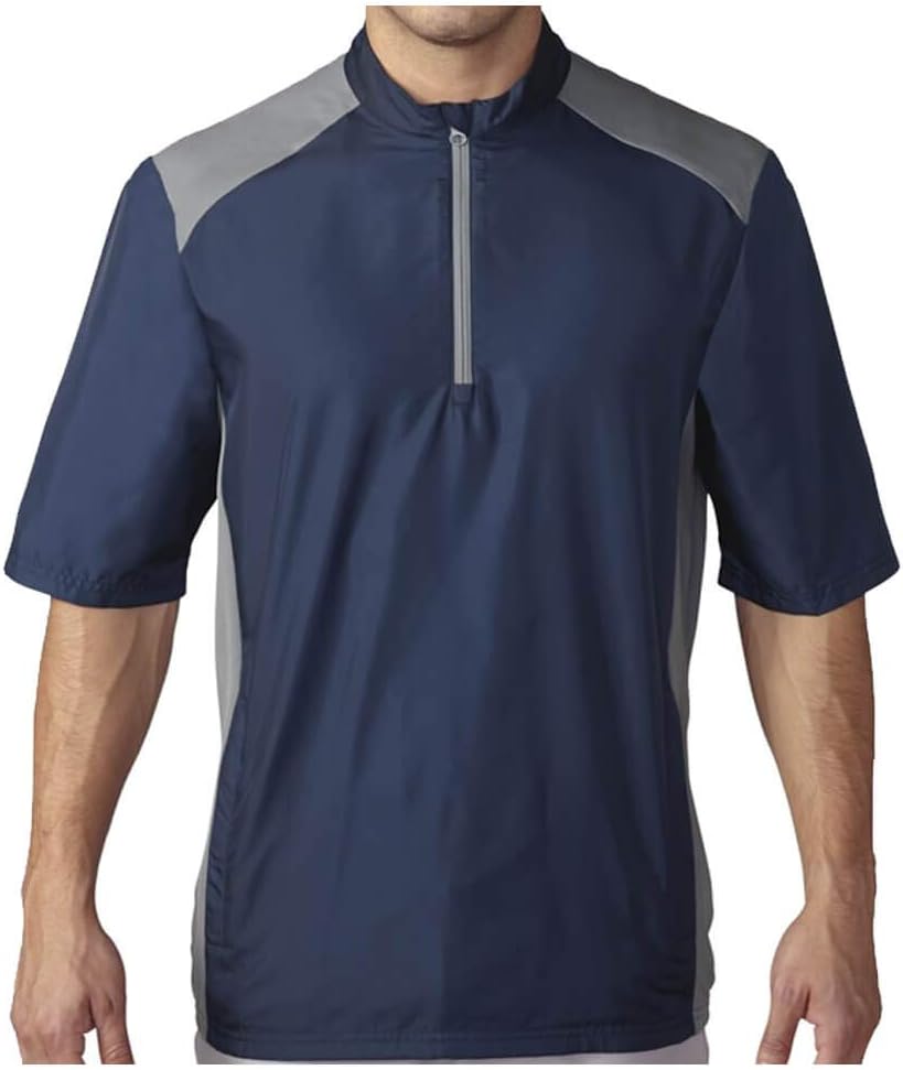 adidas Golf Men's Club Short Sleeve Wind Jacket, Jackets - Amazon Canada