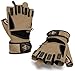 Weightlifting Gloves for Crossfit Workout Training - Fitness Gym Bodybuilding Gloves for Men or Women - Best for Heavy Weight Lifting Exercise Integrated Full Wrist Support Wraps (Desert Tan, L)