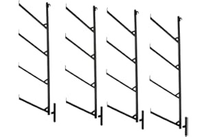 Mytee Products (4 Pack) Shipping Container 4 Tier Pipe Racks, 18" (L) x 64" (H)