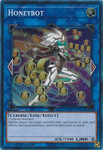 Honeybot - YS17-EN042 - Super Rare - 1st Edition - Starter Deck: Link Strike (1st Edition)