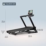 NordicTrack T Series 16 Treadmill with iFIT 0-20 km/h 16" Touchscreen view 3