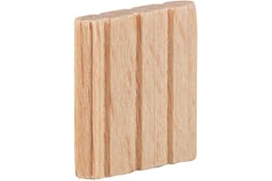Trend 100pcs Beechwood Loose Tenons (4 x 20mm) for Woodworking, Joinery, and Furniture Framing, TEN/4X20/100
