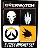 Official Overwatch Jumbo 5pcs Magnet Set - By Blizzard Entertainment
