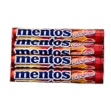 Mentos Cinnamon Flavored Chewy Mints | Cinnamon Mints | Pack of 4