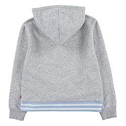 Levi's Girls' High Rise Pullover Hoodie, Light