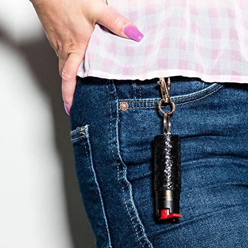 Pepper Spray Maximum Strength Self Defense Keychain for Women, 12Foot