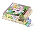 Melissa & Doug Princess and Fairy Wooden Cube Puzzle - 6 Puzzles in 1 (16 pcs)