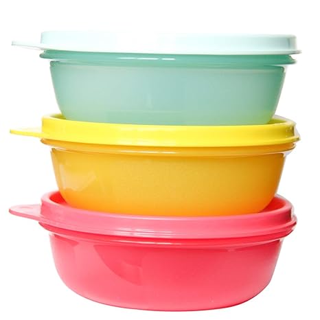 Amazon.com: Tupperware S.S. - Juego de 3 recipientes ...