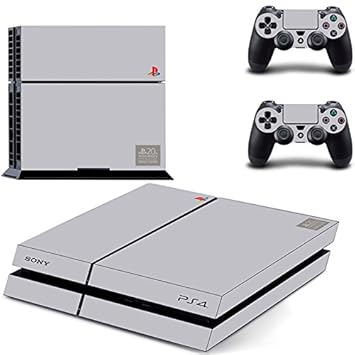 Amyove Aufkleber für PS4 Pelle Konsole Controller/Controller, 20th Anniversary Edition