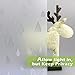 Fancy-fix Vinyl Staic Window Treatment Decorative Raindrop for Glass Non-Adhesive Privacy Window Films Roll Heat Control Anti Uv 17.7 Inches By 59 Inches