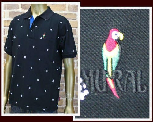 Amazon ミューラル Mural ポロシャツ メンズ 10mu 013 45 ブラック Xl ポロシャツ 通販