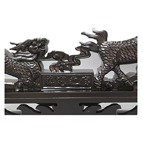 DHLink Large Kylin Samurai Sword Katana Wakizashi Tanto Stand Display Holder - Thumbnail 2