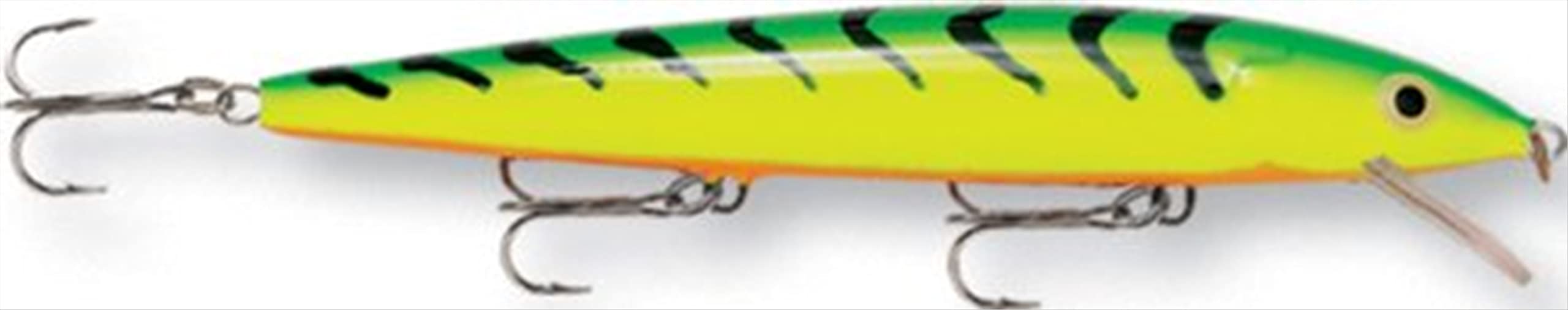 Rapala Husky Jerk 10 Fishing lure (Firetiger, Size- 4), Silver