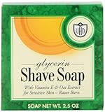 Van Der Hagen Glycerin Shave Soap, 2.5-Ounce Boxes (Pack of 12)