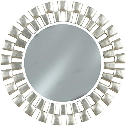 Galm Sunburst Accent Wall Mirror, Accent Wall Mirror (Brushed Silver)