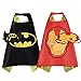 RioRand Cartoon Dress up Costumes Satin Capes with Felt Masks for Boys (8PCS Capes)