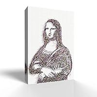 Canvas Wall Art Celebrity Portrait Canvas Prints Home Artwork Decoration for Living Room,Bedroom - 12x18 inches