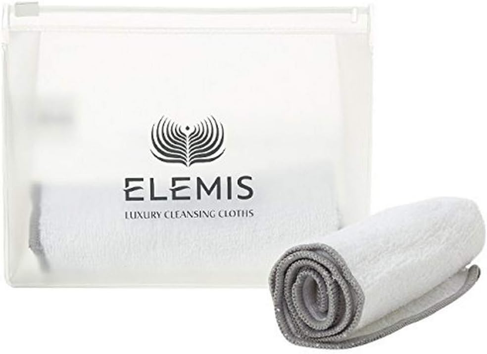 Elemis Cleansing Cloth Duo Kit Pure Cotton Face Cloths Amazon.co.uk