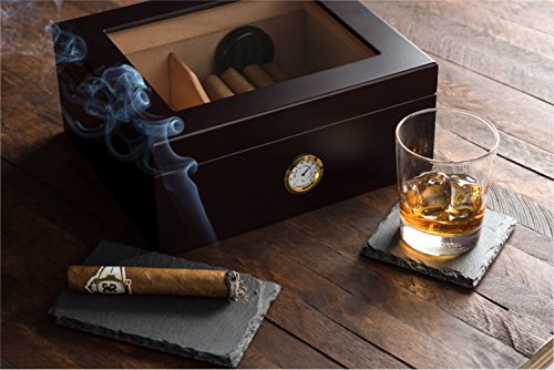 Eekay Wares Capri-Glasstop Humidor - Thumbnail 5