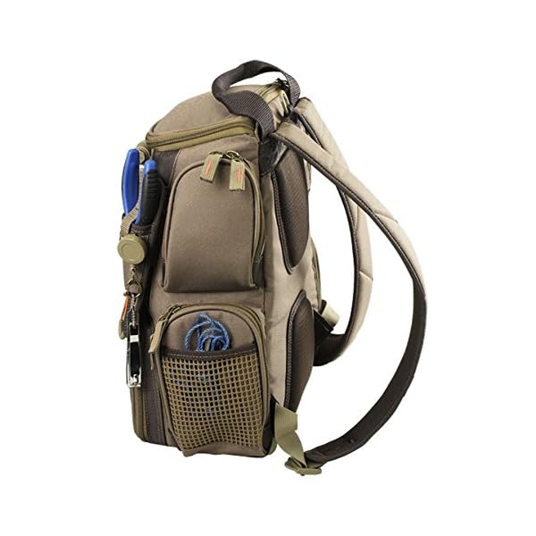 Wild-River-by-CLC-WT3503-Tackle-Tek-Recon-Lighted-Compact-Tackle-Backpack-with-Four-PT3500-Trays-and-Clear-Water-resistant-Phone-Storage