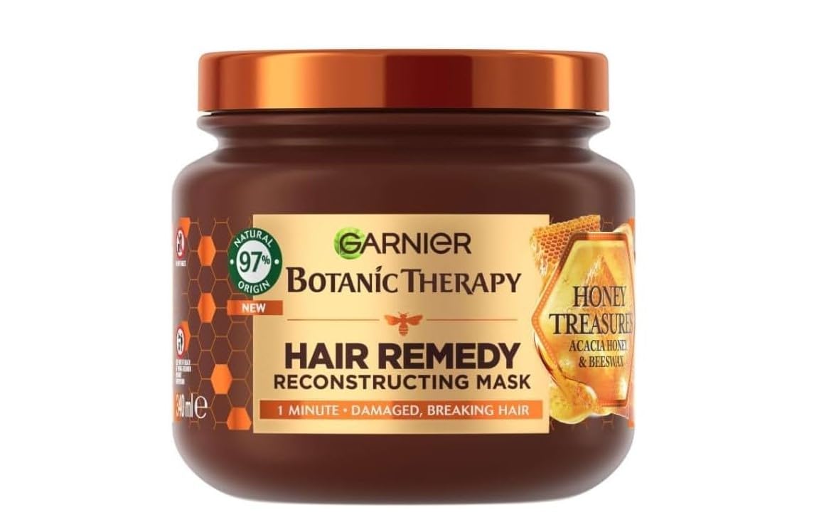 GARNIER BOTANIC THERAPY HAIR REMEDY HONEY TREASURE MASK 340ML