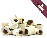 T. Forrest Air-Dried Mini Meat Filled Bones 2" Dog Treats 20 Pack UK Made view 2