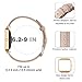 Wearlizer Compatible for with Fitbit Blaze Band Leather New Metal Frame Classic Genuine Leather Wristband Strap Accessory Fit bit Blaze Sleam Leather Band Beige
