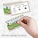 Woodland Creatures - Baby Shower or Birthday Party Game Scratch Off Cards - 22 Count