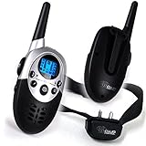Dog Training Collar With Remote - 8 Levels of Shock and Vibration Correction Plus Sound Mode - Fully Adjustable Electric E Collar With Remote for Large, Medium, and Small Dogs - Best Puppy Training and Dog Obedience Training - Wireless Rechargeable and Water-Resistant Anti Bark Collar with Range up to 800M Lets You Train 2 Dogs - 100% Satisfaction Best Lifetime Guarantee!