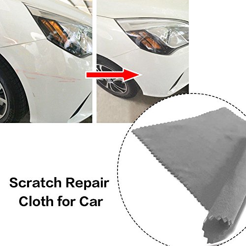Tomeco 2018 Brand New Magic Car Scratch Repair Cloth Useful Polish for Light Paint Scratches Remove Fashion Design 1212cm - (Color: Dark Gray) - Thumbnail 3