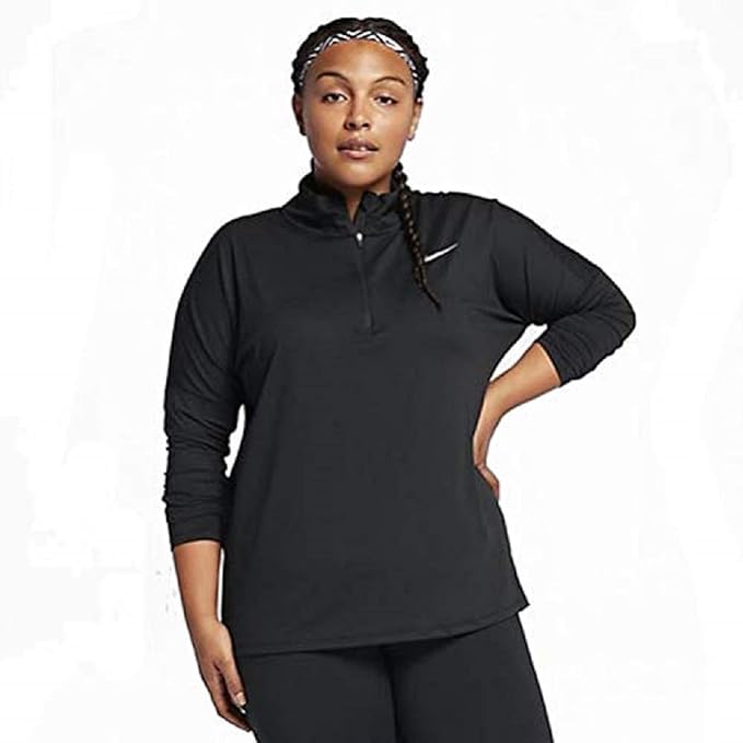 Buy Nike Women's Dry Element Running 1/4 Zip Top Extended Plus Size