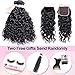 Perstar Water Wave Hair Bundles with Closure Brazilian Virgin Hair Bundles with Closure Unprocessed Virgin Human Hair Curly Bundles with Closure Water Wave Human Hair Bundles with Closure 22