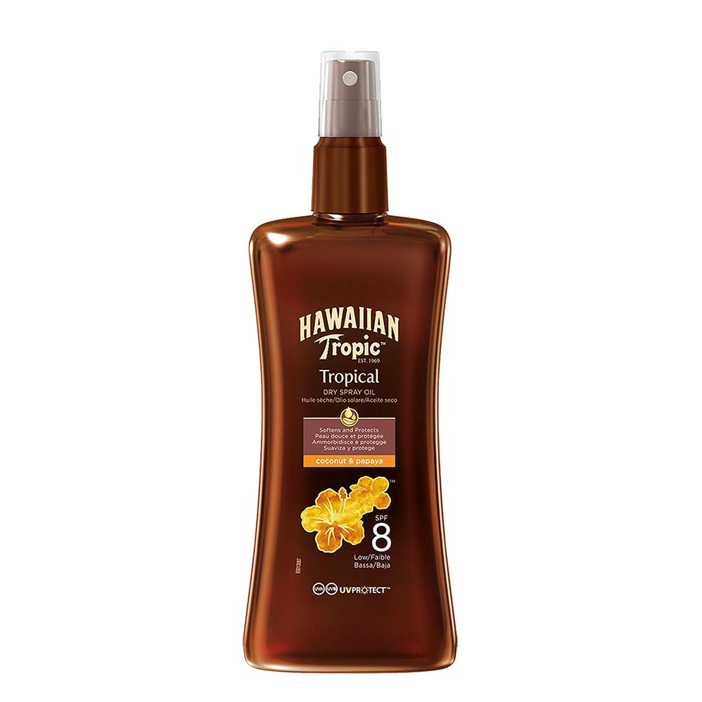 Hawaiian Tropic SPF8 Protective Dry Spray Oil