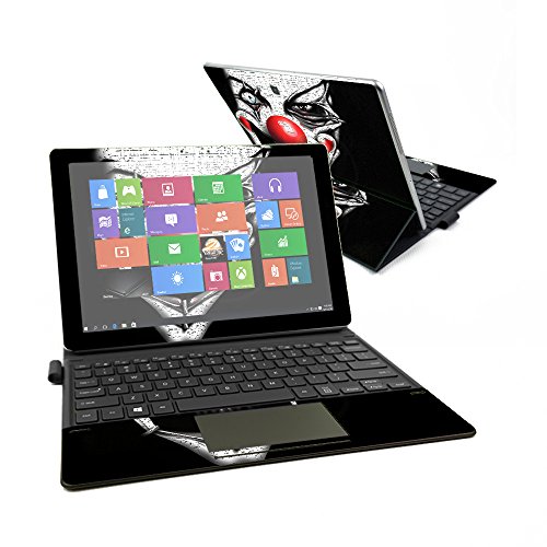 MightySkins Skin Compatible with Samsung Galaxy Book 12" - Evil Clown | Protect…
