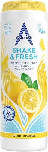 Astonish Shake & Fresh Carpet Freshener Lemon Sparkle 350g view 1