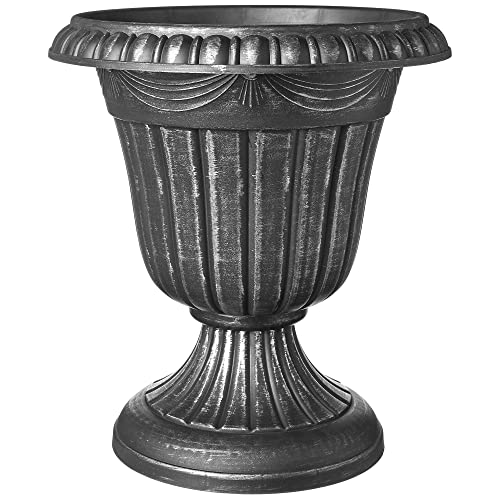 Arcadia Garden Products PL10SL Classic Traditional Plastic Urn Planter Indoor/O…