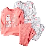 Carter's Baby Girls' 4 Piece PJ Set (Baby)
