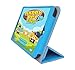 iShoppingdeals - for DigiLand 8" Tablet (Model DL801W Only) Folding Folio Skin Cover Case, Deep Sky Blue