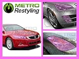 Metro Pink Vinyl Head Light Lens Tint Film 24'x12' by MetroRestyling