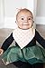 Baby Bandana Bibs, Organic Cotton 4-Pack, Super Absorbent Drool Bandana Bibs for Boys & Girls