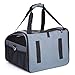 WOPET Pet Car Seat Carrier Airline Approved for Dog Cat Puppy Small Pets Travel Cage L Size Weight up to 15lbs
