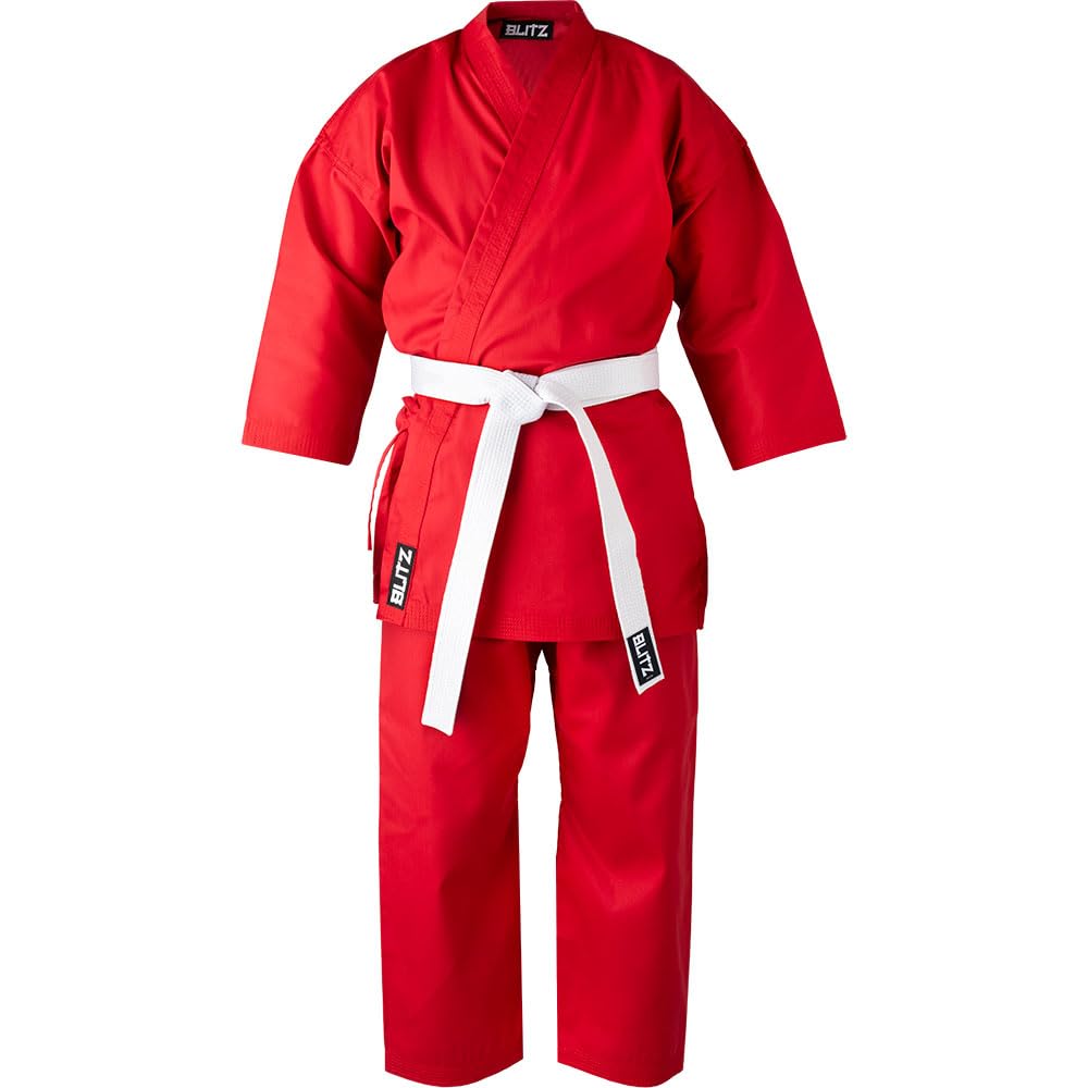 Blitz Student Karate Gi - Red - 4/170cm