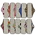 Women 10 Inch Bamboo Mama Cloth/ Menstrual Pads/ Reusable Sanitary Pads (10Pcs)