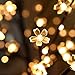 PatioBuddy Christmas Cherry Blossom Tree Lights with Flexible Branches,6 Feet 208 LED Lights,Warm White,Ideal for Christmas, Holiday, Home, Party, Wedding