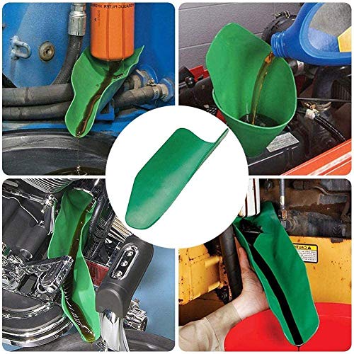 Flexible Draining Tool Oil Funnel, Flexible Drainage Oil Guide Tool